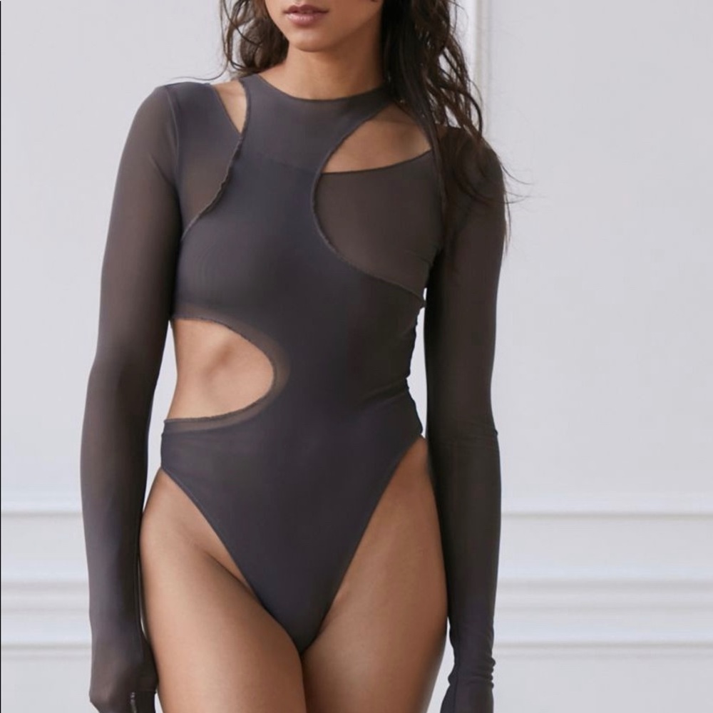 Urban Outfitters Out From Under Katniss Double Layer Bodysuit